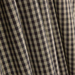 Vichy Algodón Gris Oscuro-Camel - Ribes y Casals