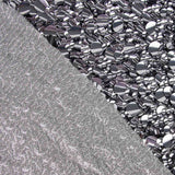 Lentejuela Lycra Conchas Plateado - Ribes y Casals