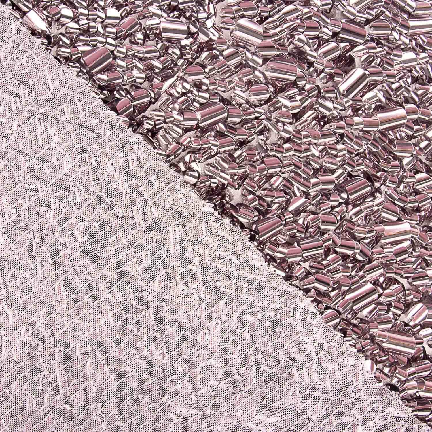 Lentejuela Lycra Conchas Topo - Ribes y Casals