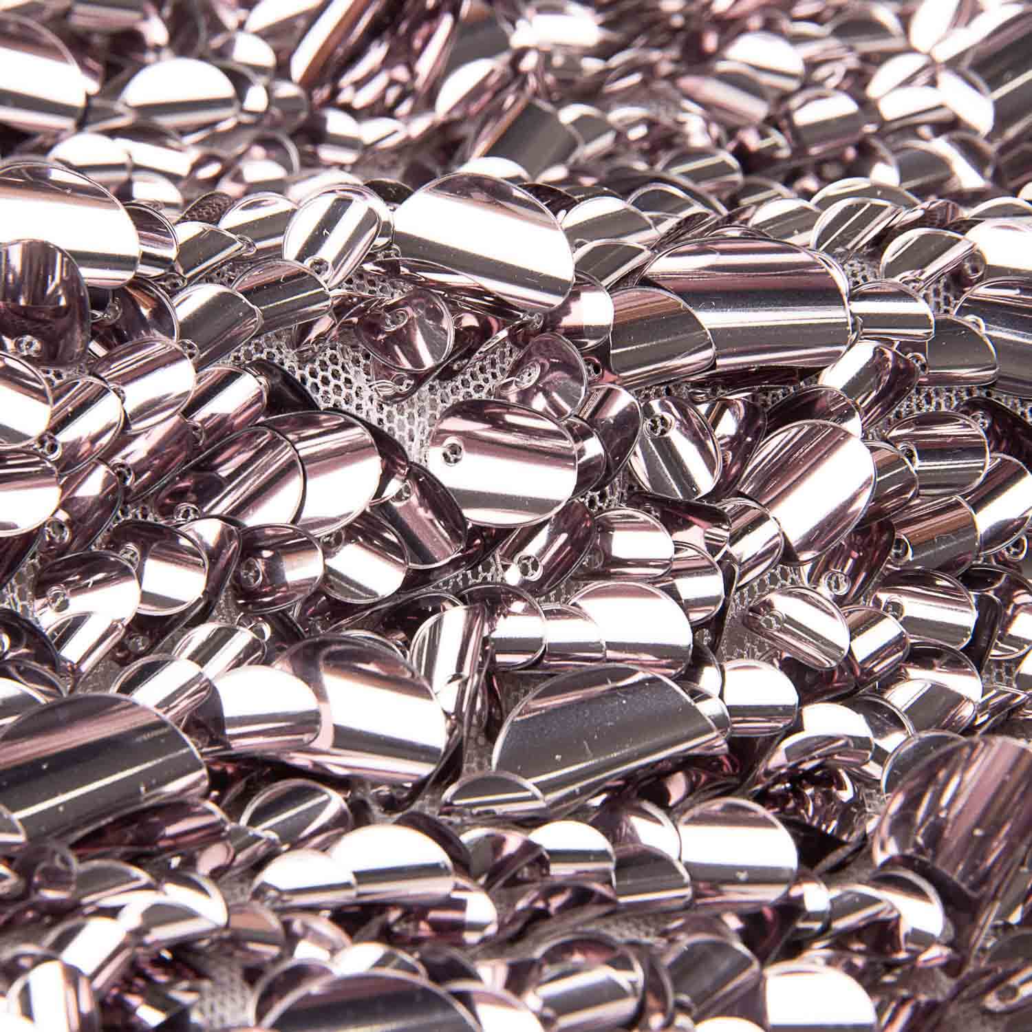 Lentejuela Lycra Conchas Topo - Ribes y Casals