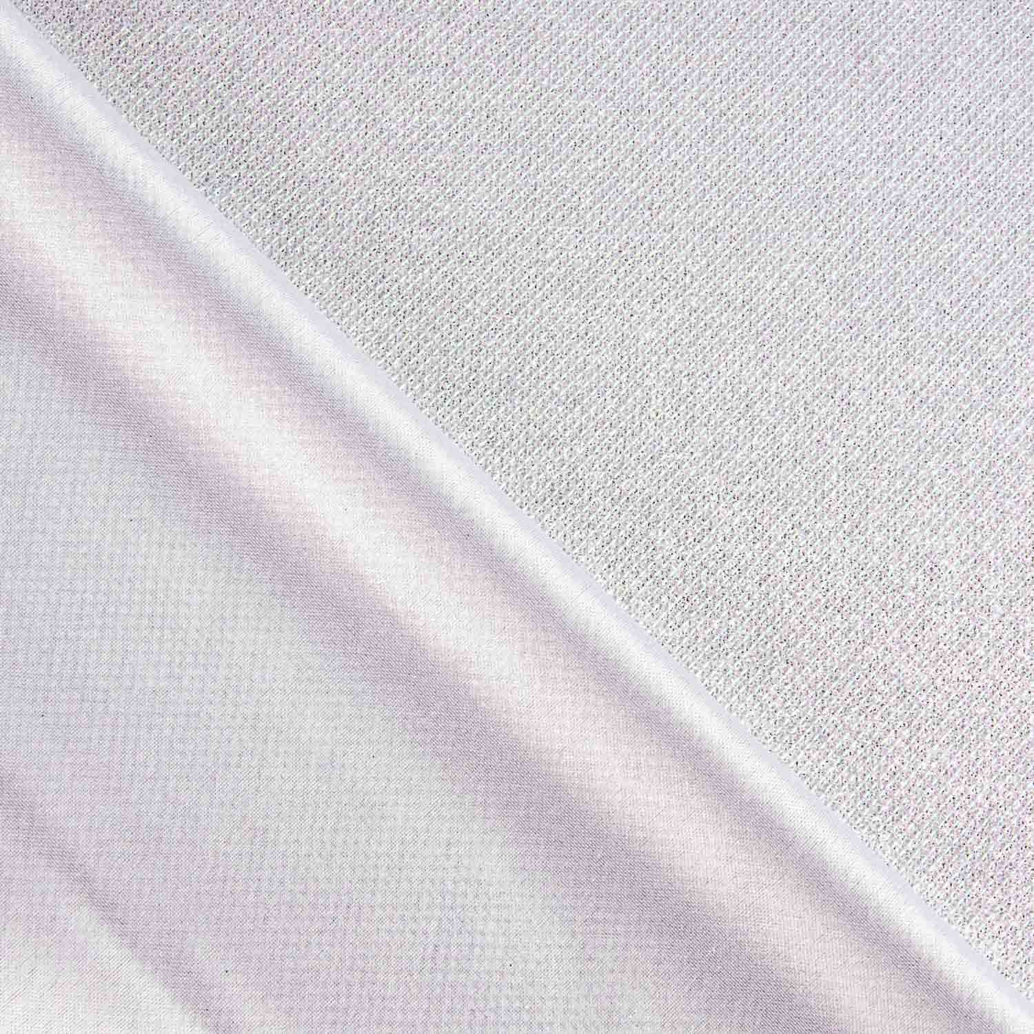 Punto Glitter Melody Plata Blanco - Ribes y Casals