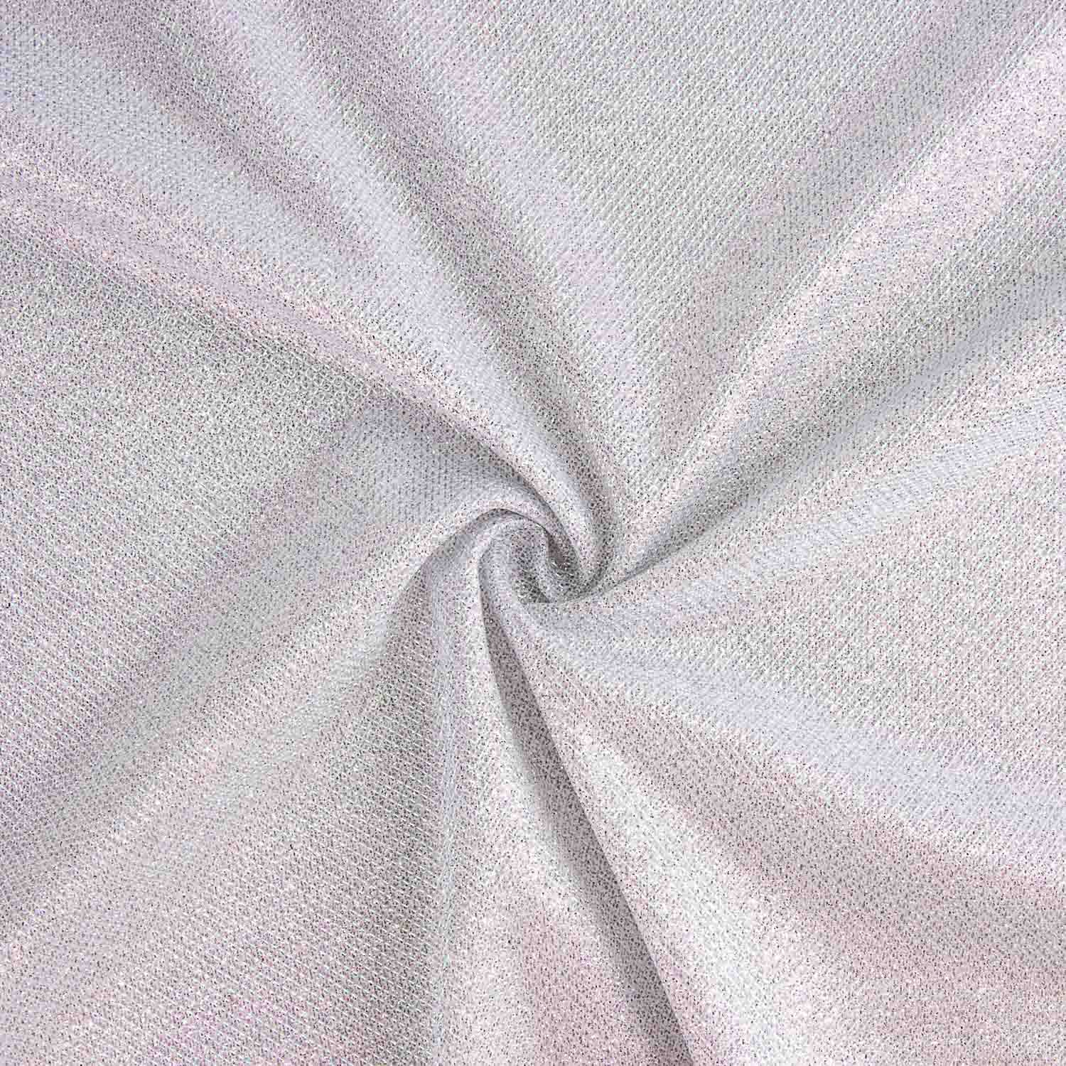 Punto Glitter Melody Plata Blanco - Ribes y Casals