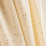 Bambula Algodón Lurex Constelación Amarillo Pálido - Ribes y Casals