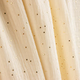 Bambula Algodón Lurex Constelación Amarillo Pálido - Ribes y Casals