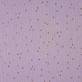 Bambula Algodón Lurex Constelación Lila Claro - Ribes y Casals