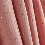 Bambula Algodón Lurex Constelación Rosado - Ribes y Casals