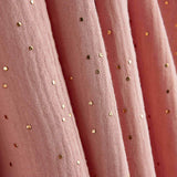 Bambula Algodón Lurex Constelación Rosado - Ribes y Casals