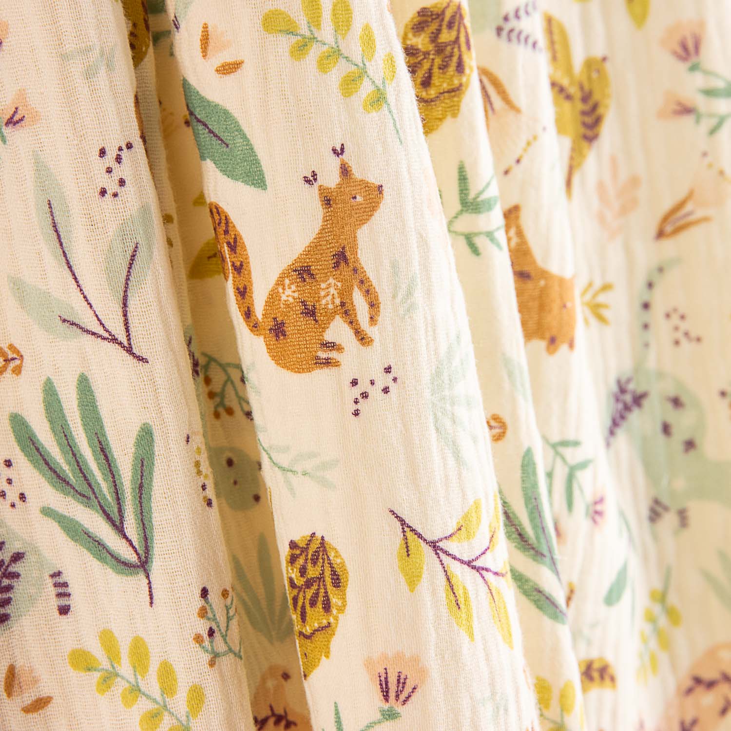 Bambula Algodón Animales Jungla - Ribes y Casals