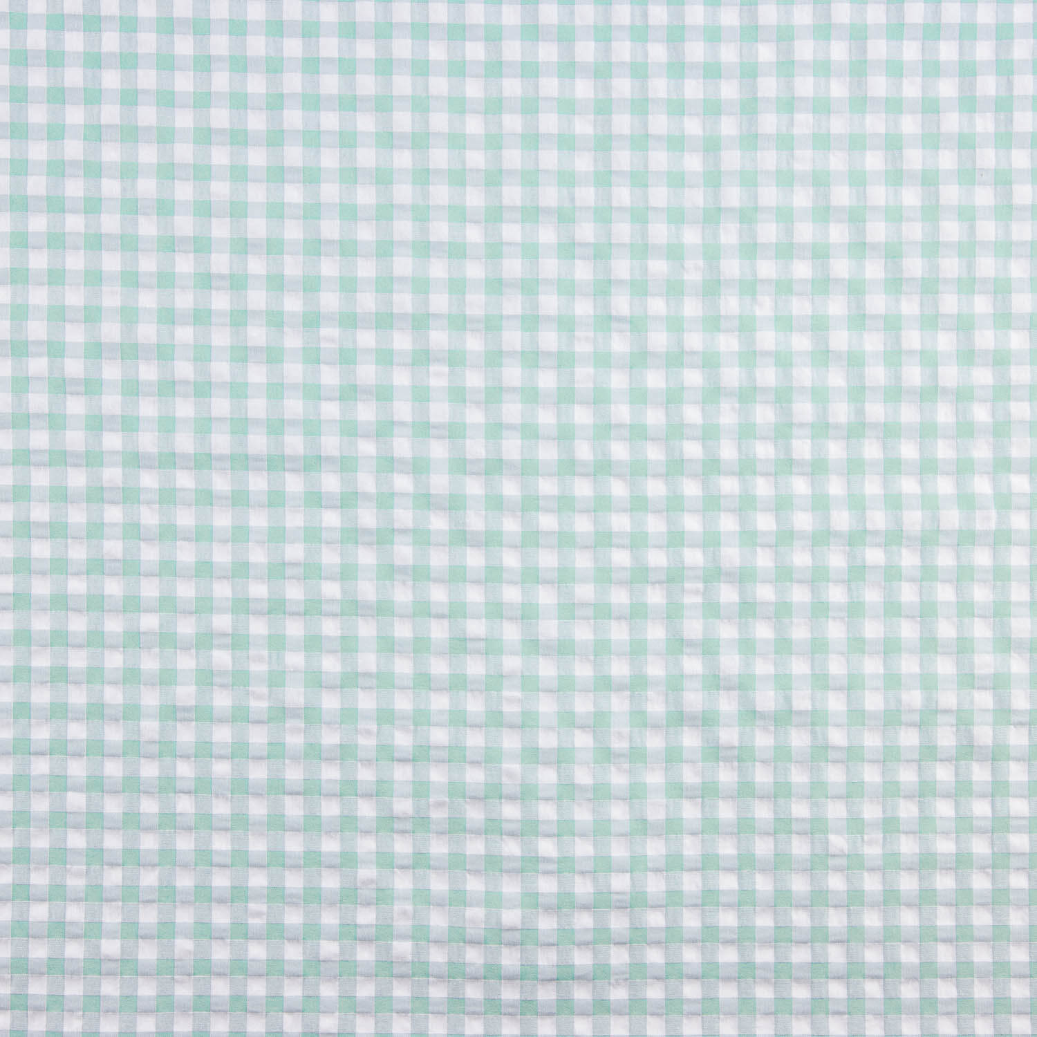 Seersucker Cuadros Verde Suave - Ribes y Casals