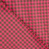 Seersucker Cuadros Vichy Rosa y Gris - Ribes y Casals