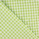 Seersucker Cuadros Vichy Verde Lima - Ribes y Casals
