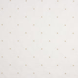 Voile de Algodón Blanco con Bordado Floral y Lúrex Dorado - Ribes y Casals