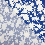 Viscosa Estampada Floral Azul - Ribes y Casals