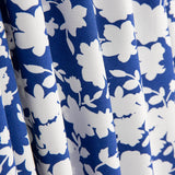 Viscosa Estampada Floral Azul - Ribes y Casals