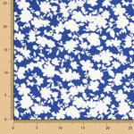 Viscosa Estampada Floral Azul - Ribes y Casals