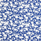 Viscosa Estampada Floral Azul - Ribes y Casals
