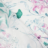 Algodón Bordado y Estampado Digital Floral Malva - Ribes y Casals