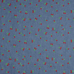 Chambray Algodón Bordado Cerezas - Ribes y Casals