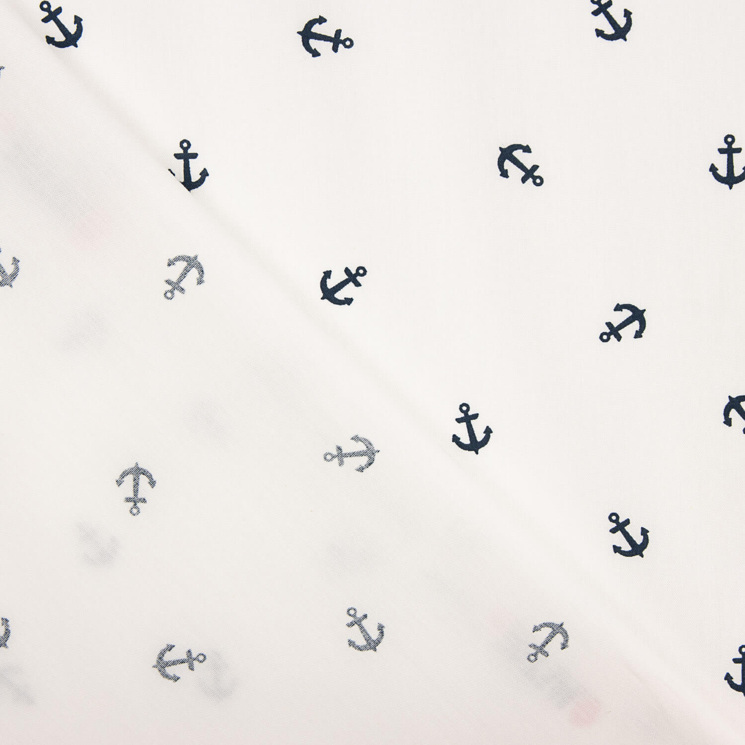 Popelín Algodón Estampado Anclas Marinas - Ribes y Casals