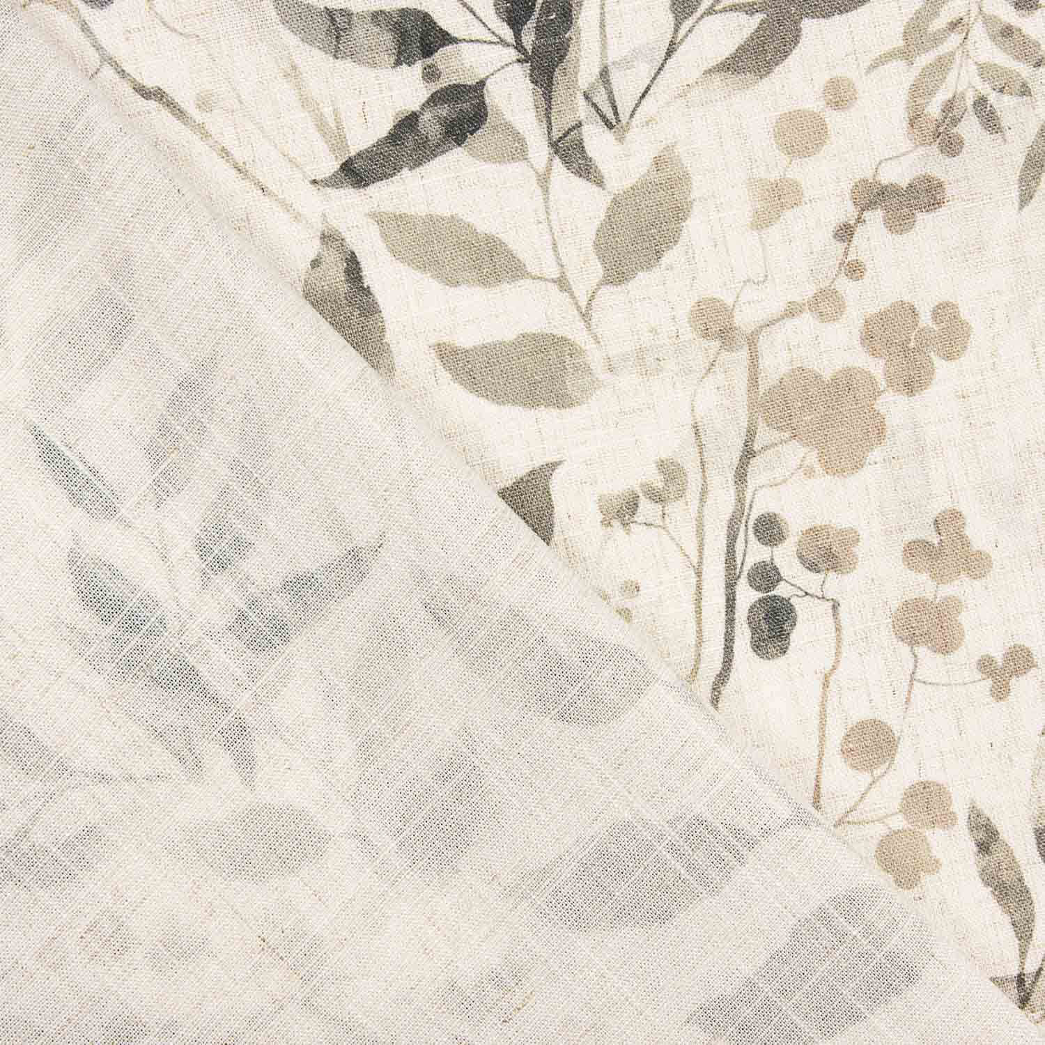 Lino con Viscosa Estampado Floral Digital - Ribes y Casals