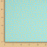 Punto Algodón Little Ducks Aqua - Ribes y Casals