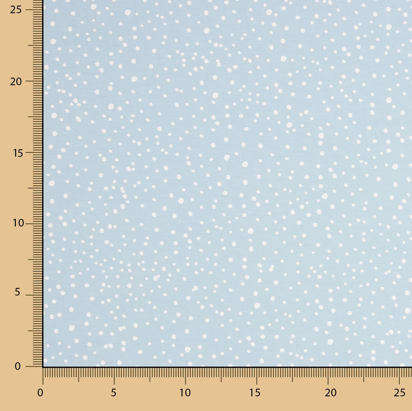 Punto Algodón Snowy Azul - Ribes y Casals