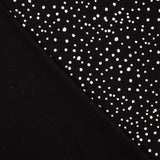 Punto Algodón Snowy Negro - Ribes y Casals