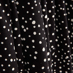 Punto Algodón Snowy Negro - Ribes y Casals