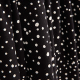 Punto Algodón Snowy Negro - Ribes y Casals