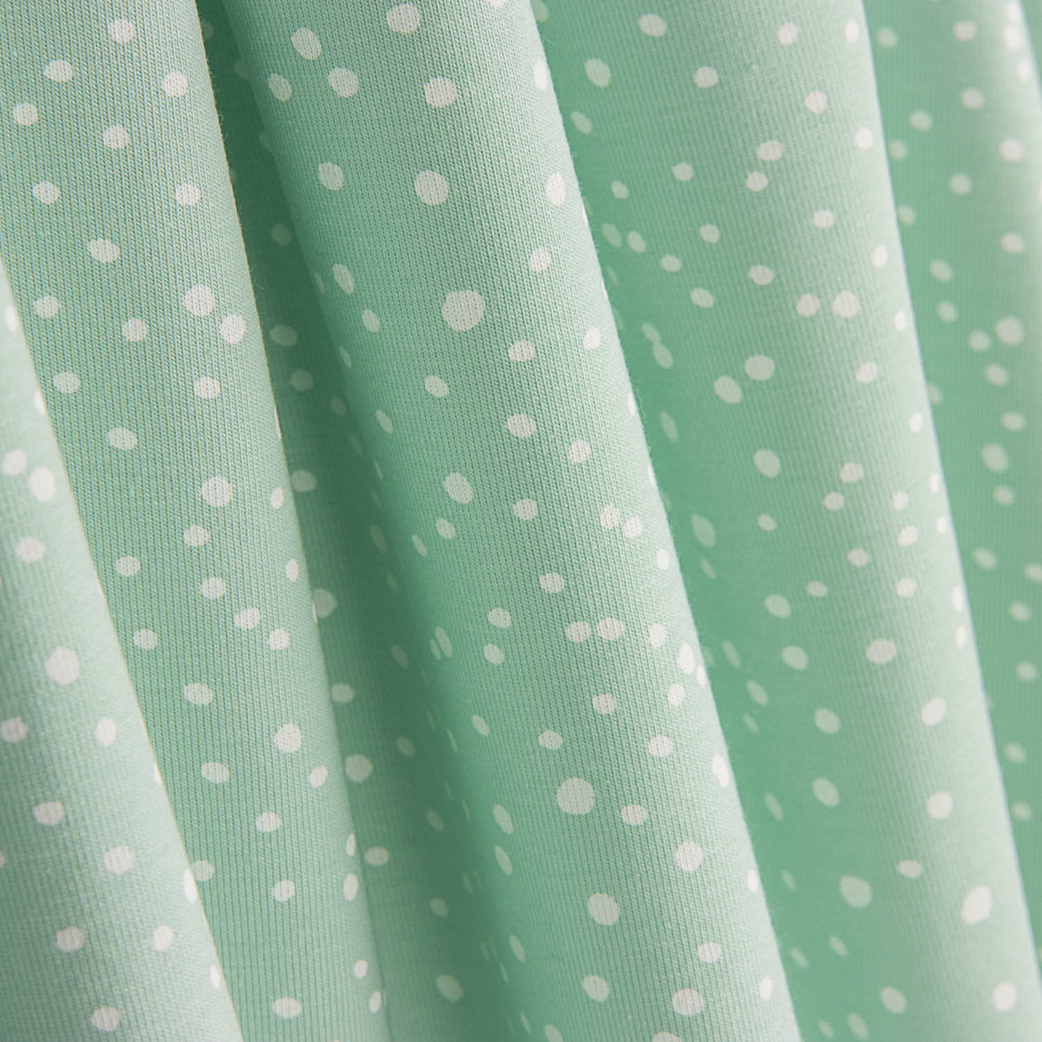 Punto Algodón Snowy Verde Agua - Ribes y Casals