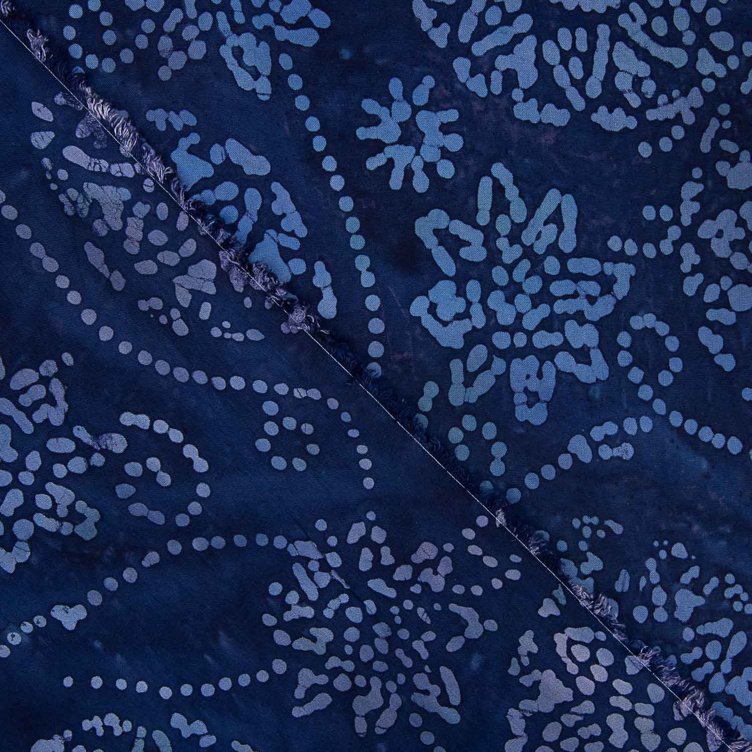 Punto Algodón Batik Azul - Ribes y Casals