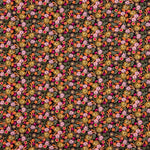 Viscosa Estampada Floral Boheme Noir - Ribes y Casals