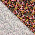 Viscosa Estampada Floral Boheme Noir - Ribes y Casals