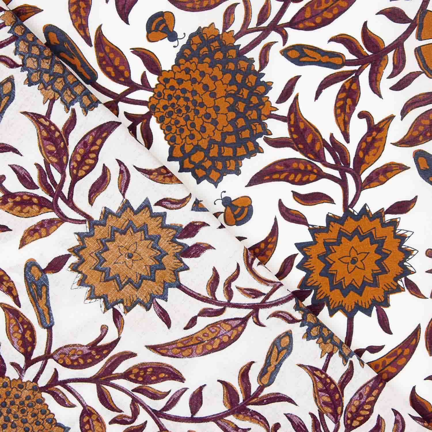 Popelín Algodón Jaipur Marfil - Ribes y Casals