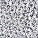 Popelín Algodón Jaipur Geo Marino - Ribes y Casals