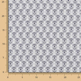 Popelín Algodón Jaipur Geo Marino - Ribes y Casals