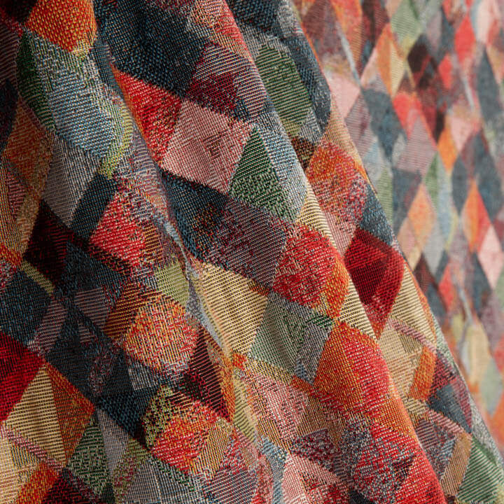 Gobelino Patchwork Geométrico Multicolor - Ribes y Casals