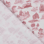 Percal Estampado Silke Rojo - Ribes y Casals