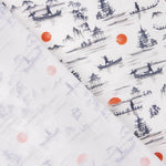 Percal Estampado Yong Rojo - Ribes y Casals