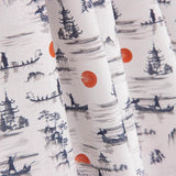 Percal Estampado Yong Rojo - Ribes y Casals