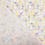 Popelín Algodón Blue y Honey Garden - Ribes y Casals