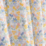 Popelín Algodón Blue y Honey Garden - Ribes y Casals