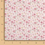 Popelín Algodón Pink Cottage Meadow - Ribes y Casals