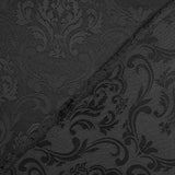 Loneta Jacquard Pompeya Negro - Ribes y Casals