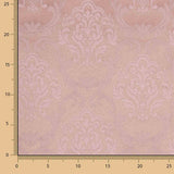 Loneta Jacquard Pompeya Rosa Ruibarbo - Ribes y Casals