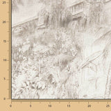 Lino Estampado Jungla Beige - Ribes y Casals