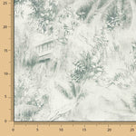 Lino Estampado Jungla Verde - Ribes y Casals