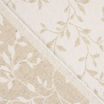 Jacquard Hogar Reversible Hojas Beige - Ribes y Casals