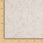 Jacquard Hogar Reversible Blanco y Natural con Lino - Ribes y Casals