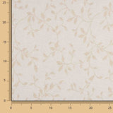 Jacquard Hogar Reversible Blanco y Natural con Lino - Ribes y Casals